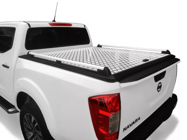 EGR Aluminium Tonneau Cover Silver Finish | Nissan Navara NP300 2016-2022 1 Nissan NP300 2016+ EGR Aluminium Tonneau Cover Silver Finish.