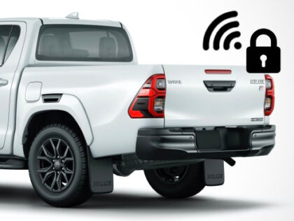 Toyota Hilux Remote Tailgate Lock kit