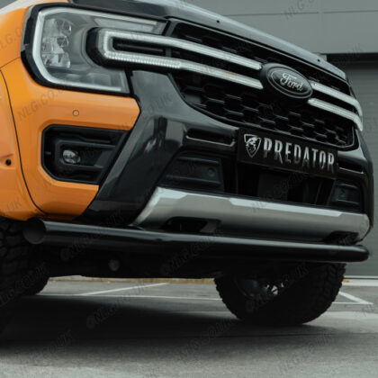 Nudge Bar / City Spoiler Bar - Black | Ford Ranger Mk8 2023-on Double Cab